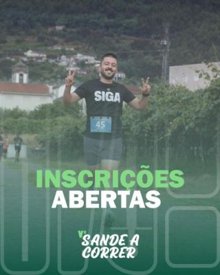 5&ordf; Corrida "Sande a Correr" Inscri&ccedil;&otilde;es Abertas 