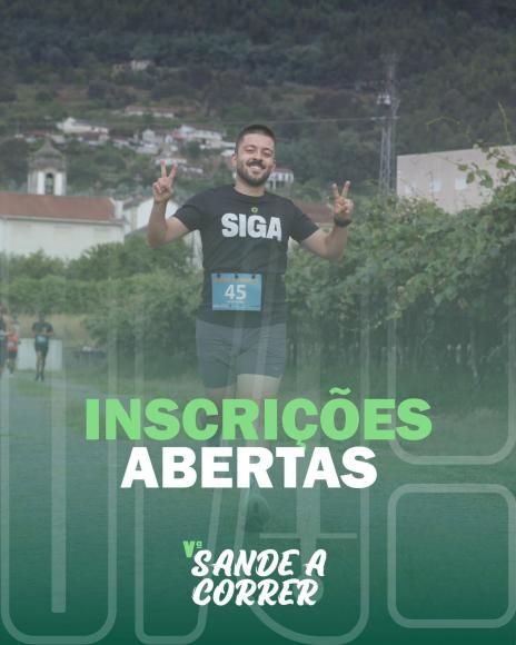 5&ordf; Corrida "Sande a Correr" Inscri&ccedil;&otilde;es Abertas 